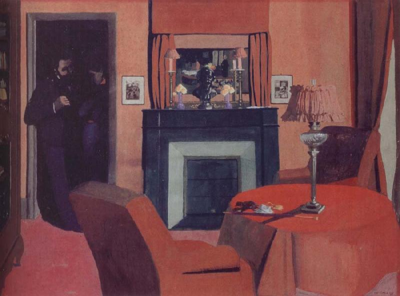 Felix  Vallotton The Red Room